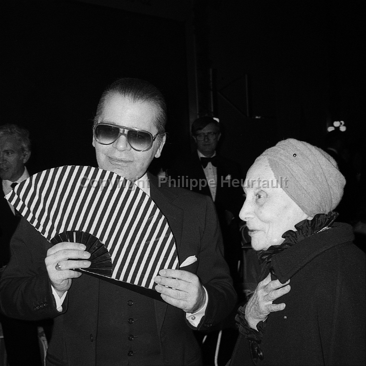 Karl Lagerfeld and Madame Grès